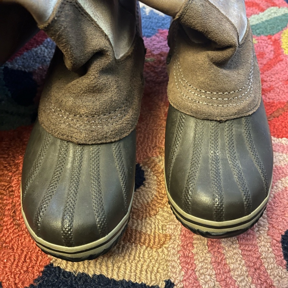 Sorel Slimpack Riding Boots in Tusk - Picture 9 of 10